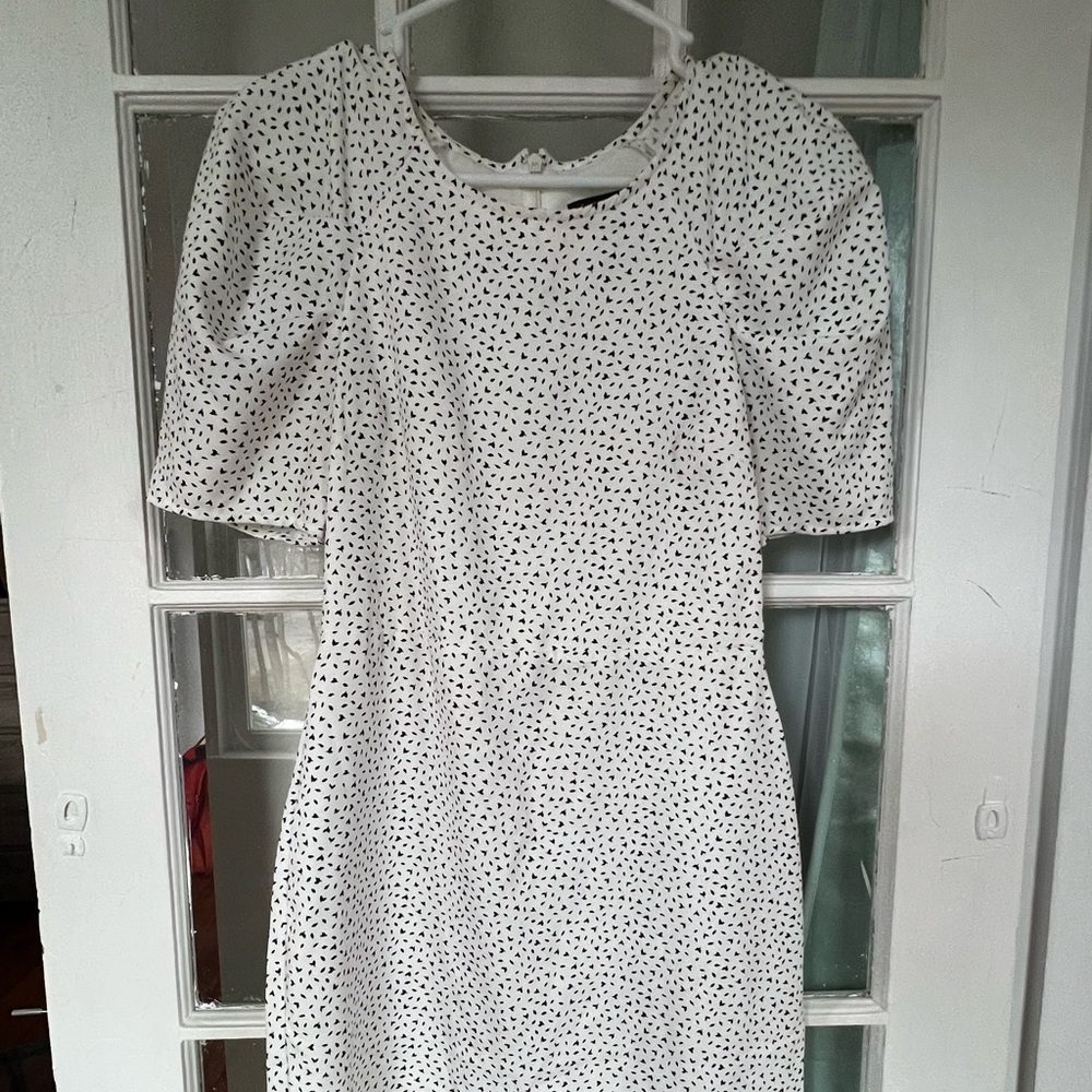 Banana Republic White Business Dress